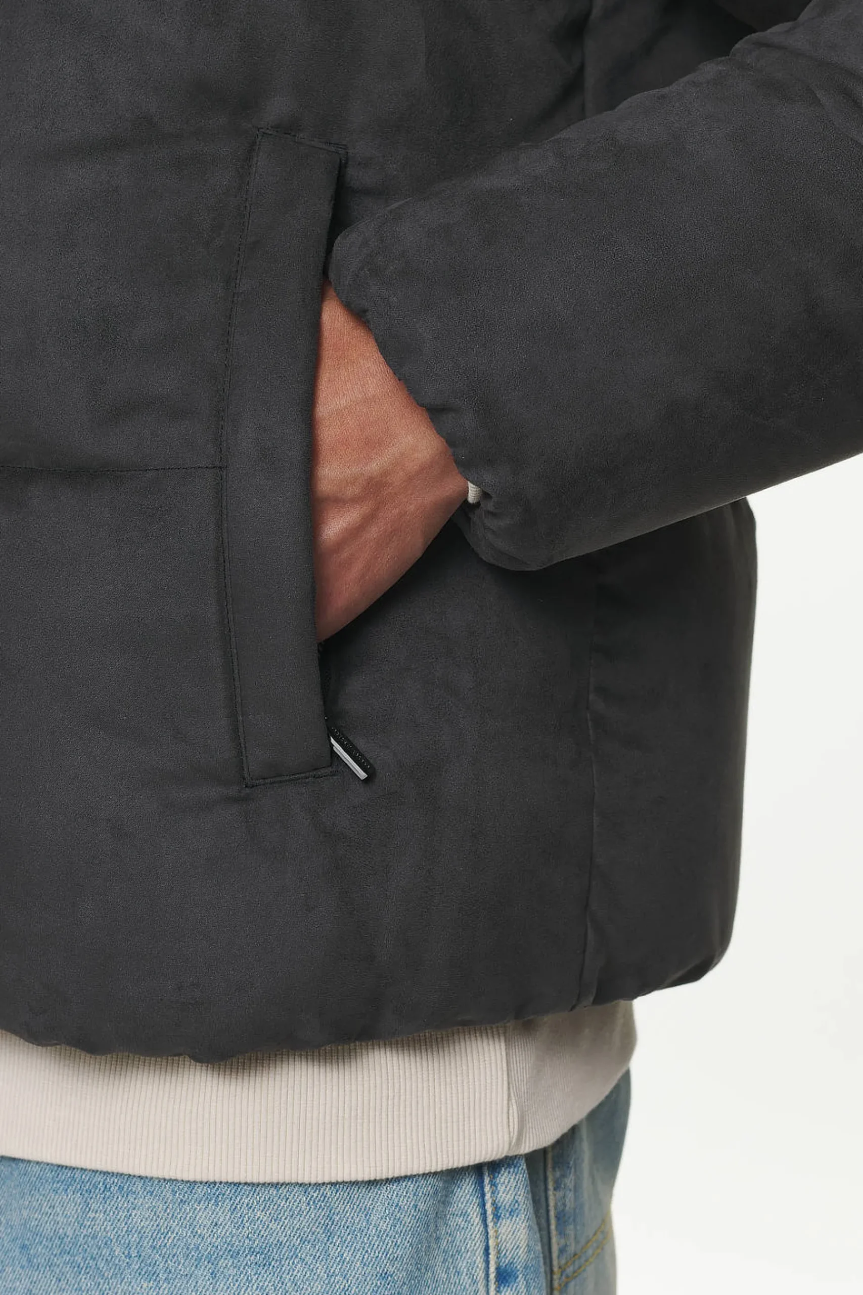 Pegador Neum Suede Puffer Jacket
