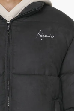 Pegador Neum Suede Puffer Jacket