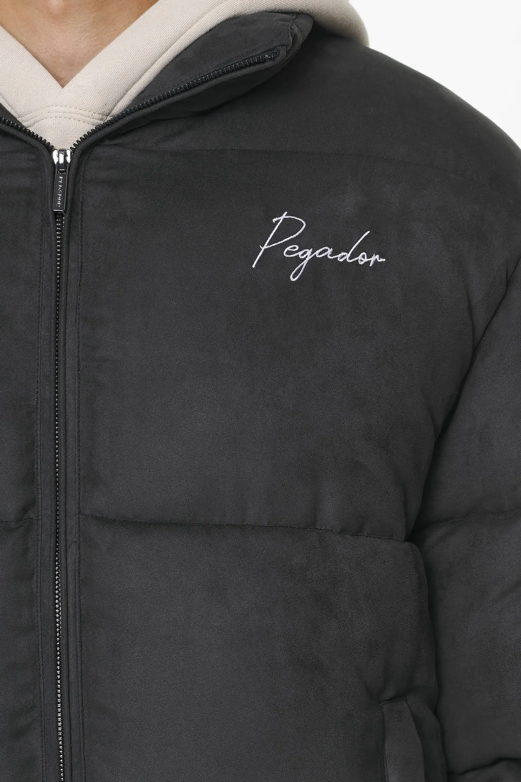 Pegador Neum Suede Puffer Jacket
