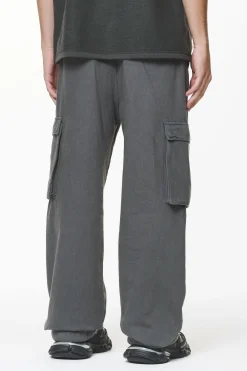 Pegador Paden Wide Cargo Pants Volcano Grey