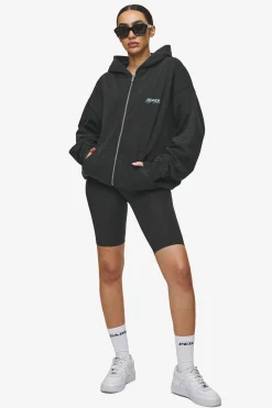 Pegador Patino Oversized Sweat Jacket Vintage Black