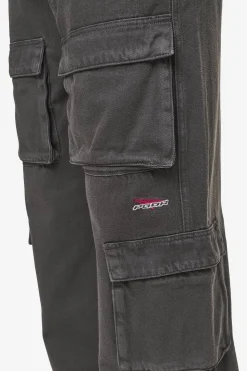 Pegador Penard Wide Cargo Pants Anthracite