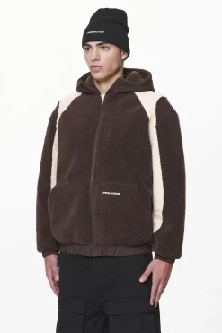 Pegador Polaris Teddy Jacket Oak Brown