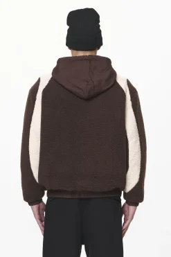 Pegador Polaris Teddy Jacket Oak Brown
