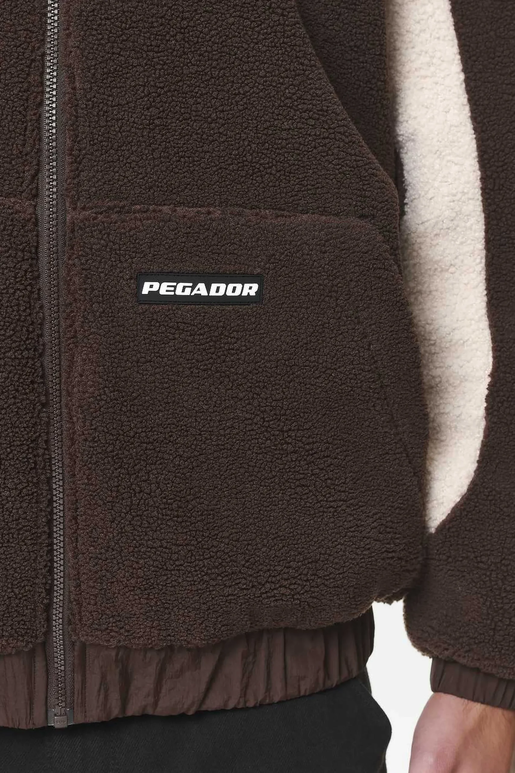 Pegador Polaris Teddy Jacket Oak Brown