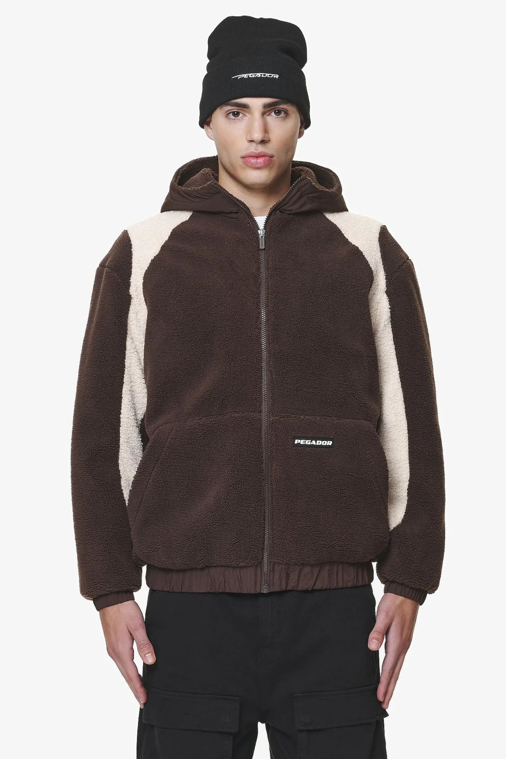 Pegador Polaris Teddy Jacket Oak Brown
