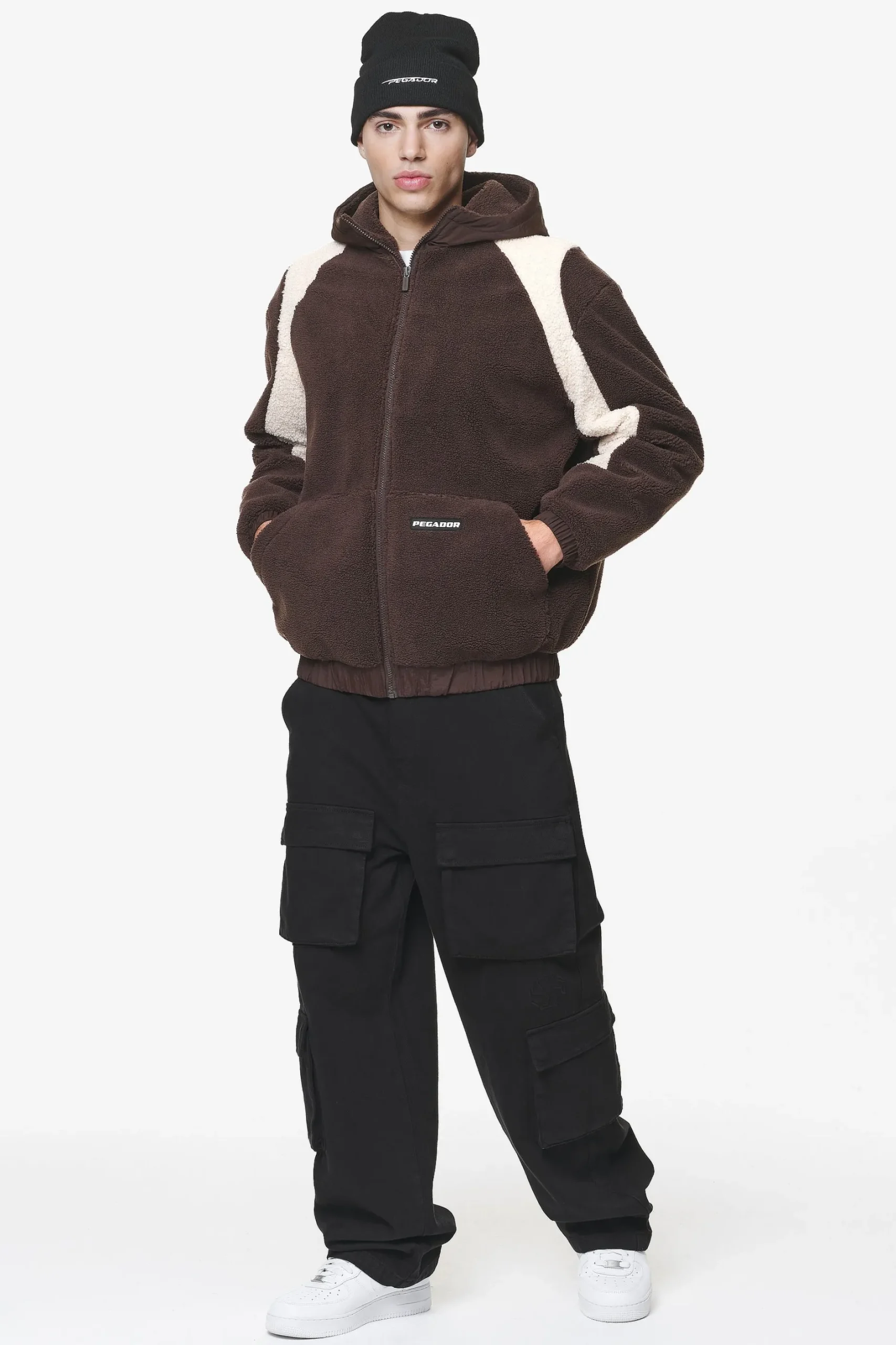 Pegador Polaris Teddy Jacket Oak Brown