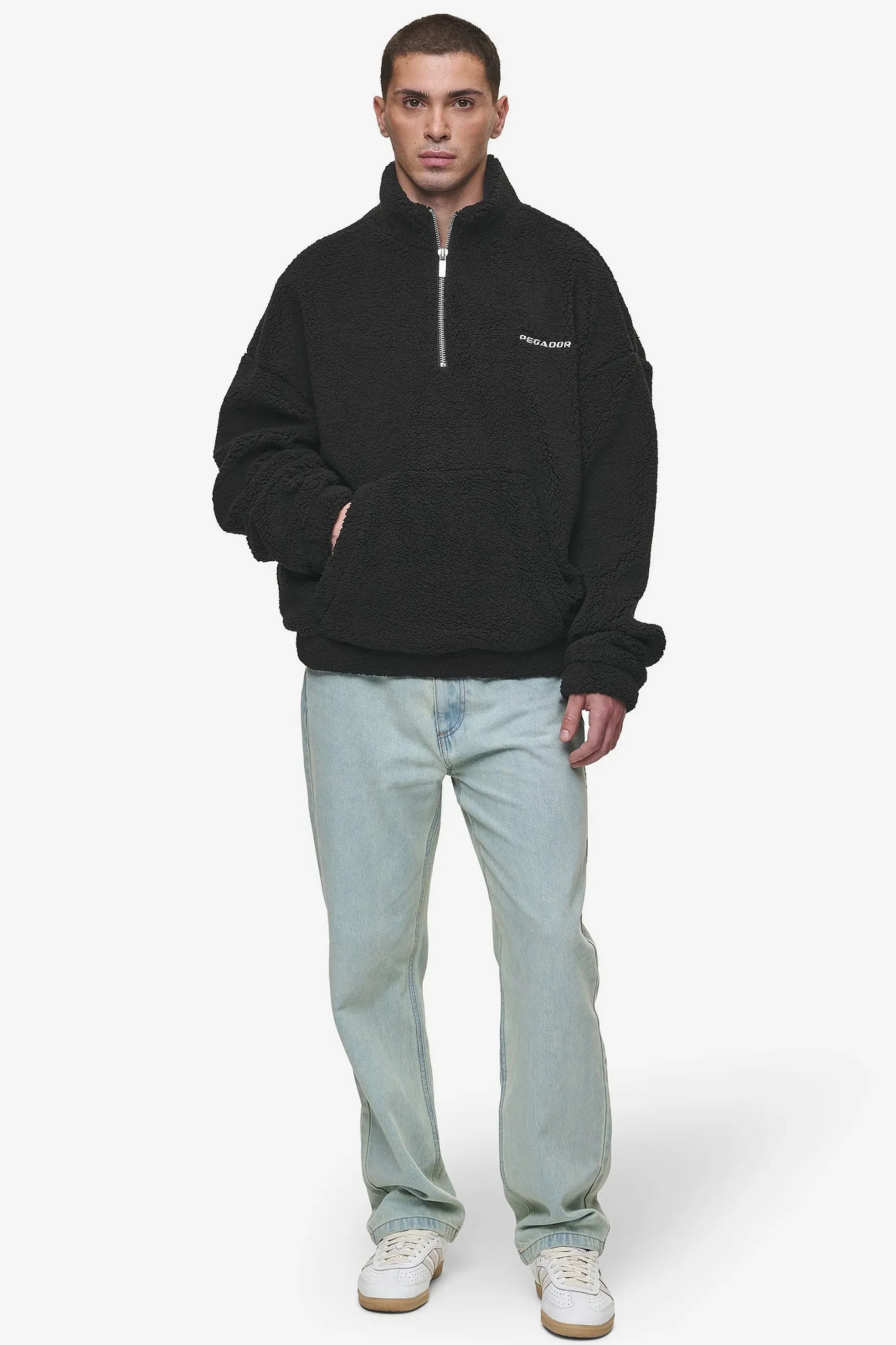 Pegador Puka Teddy Half Zip Sweater