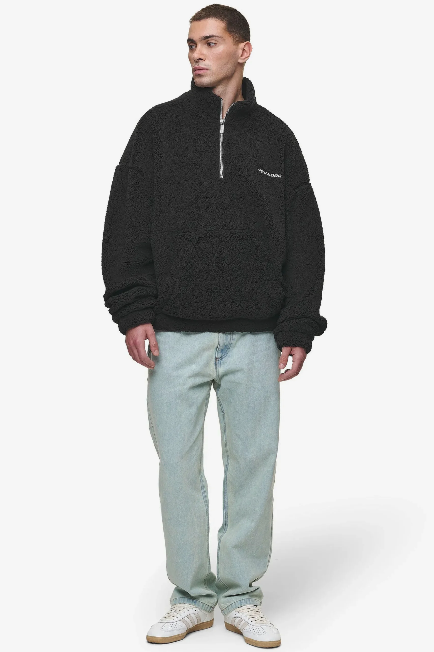 Pegador Puka Teddy Half Zip Sweater