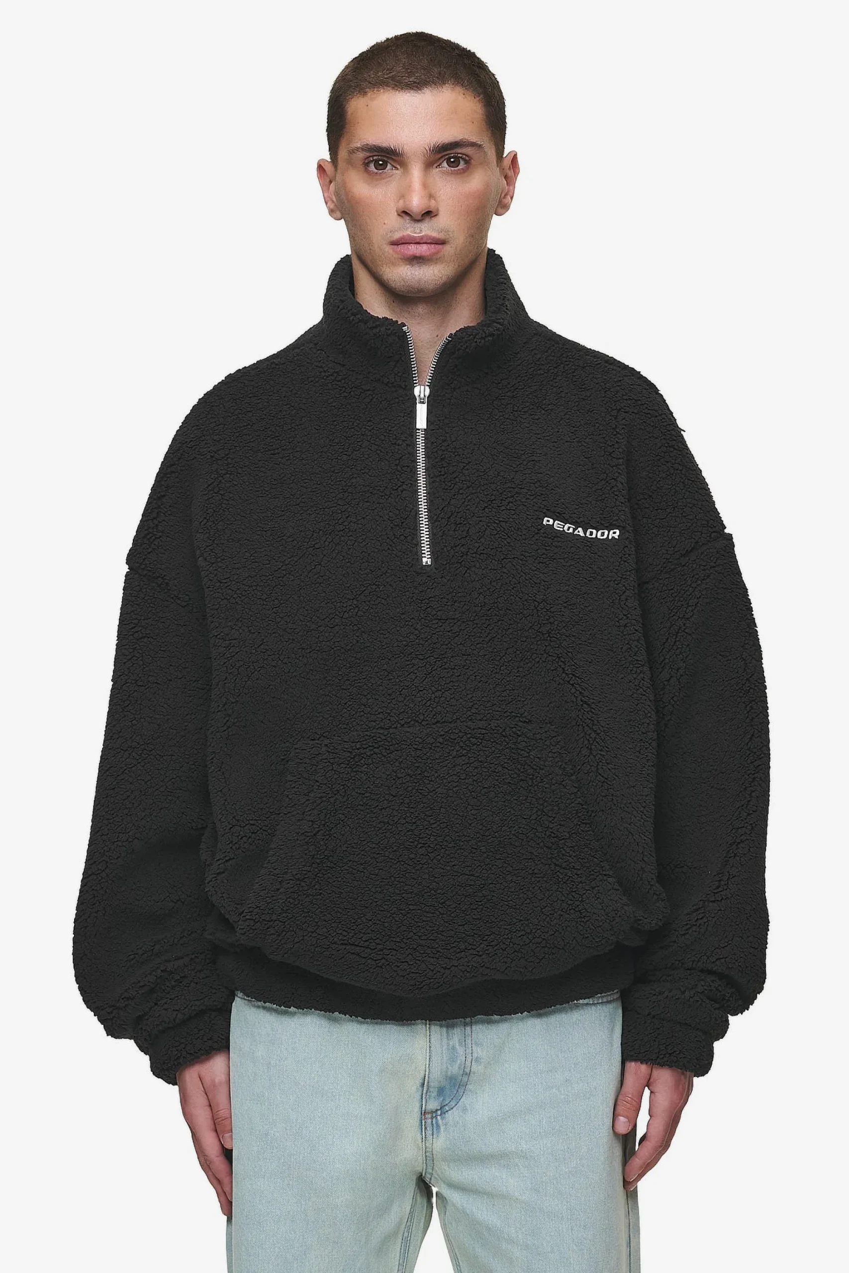 Pegador Puka Teddy Half Zip Sweater