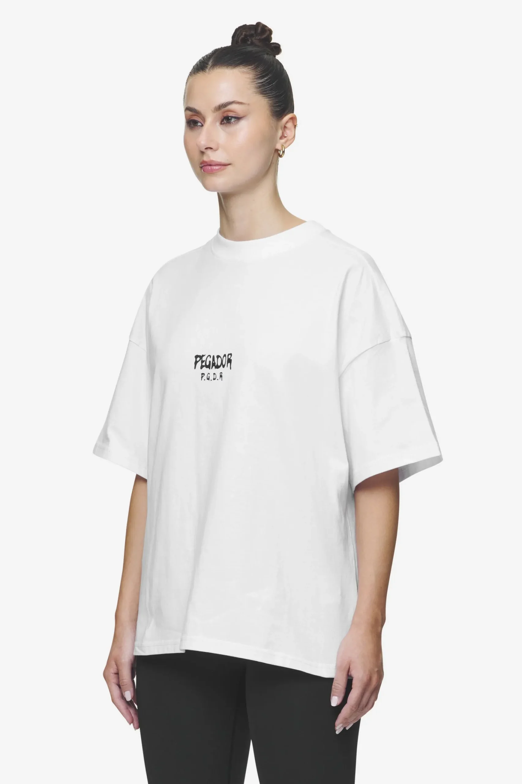Pegador Ramira Heavy Oversized Tee White