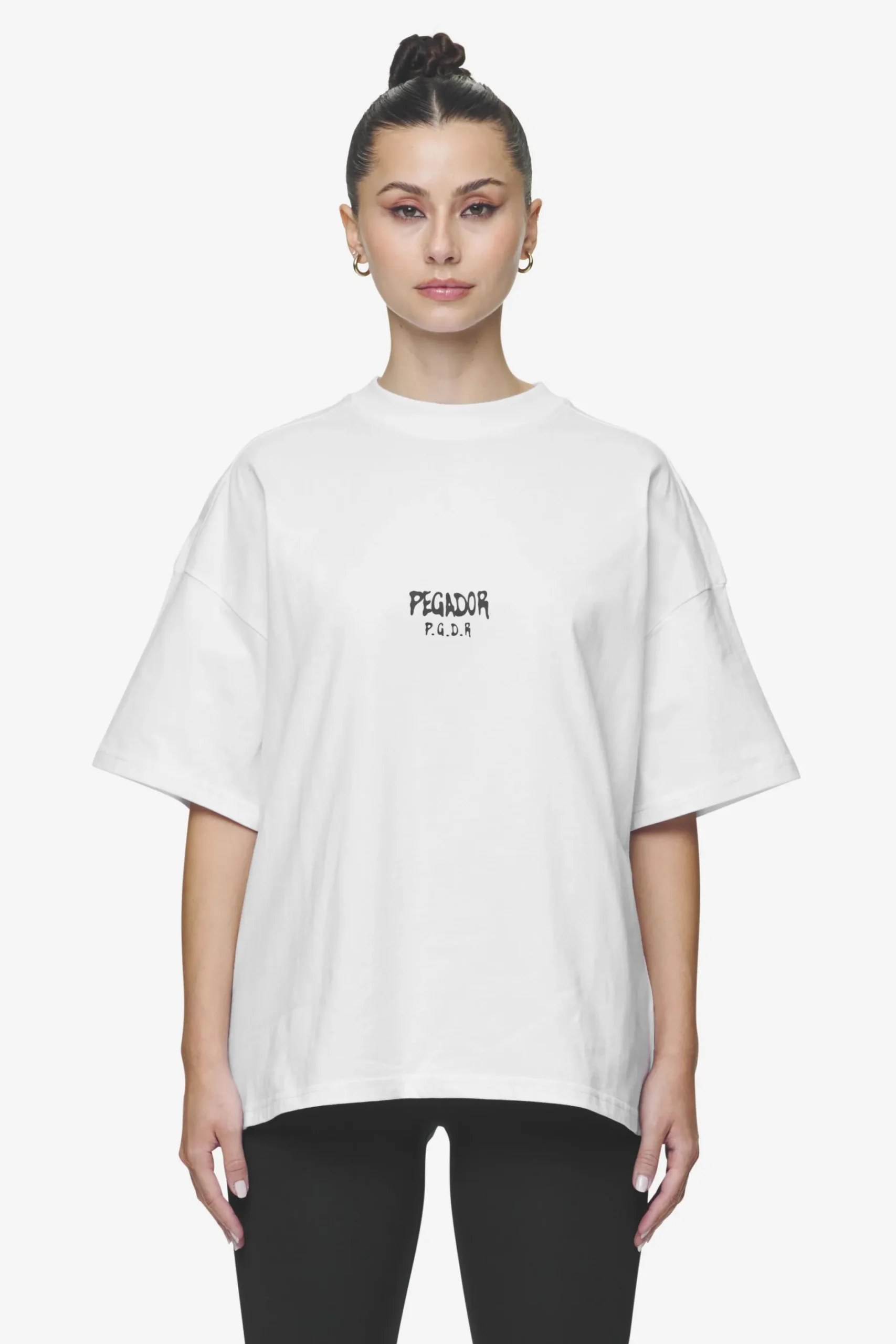 Pegador Ramira Heavy Oversized Tee White