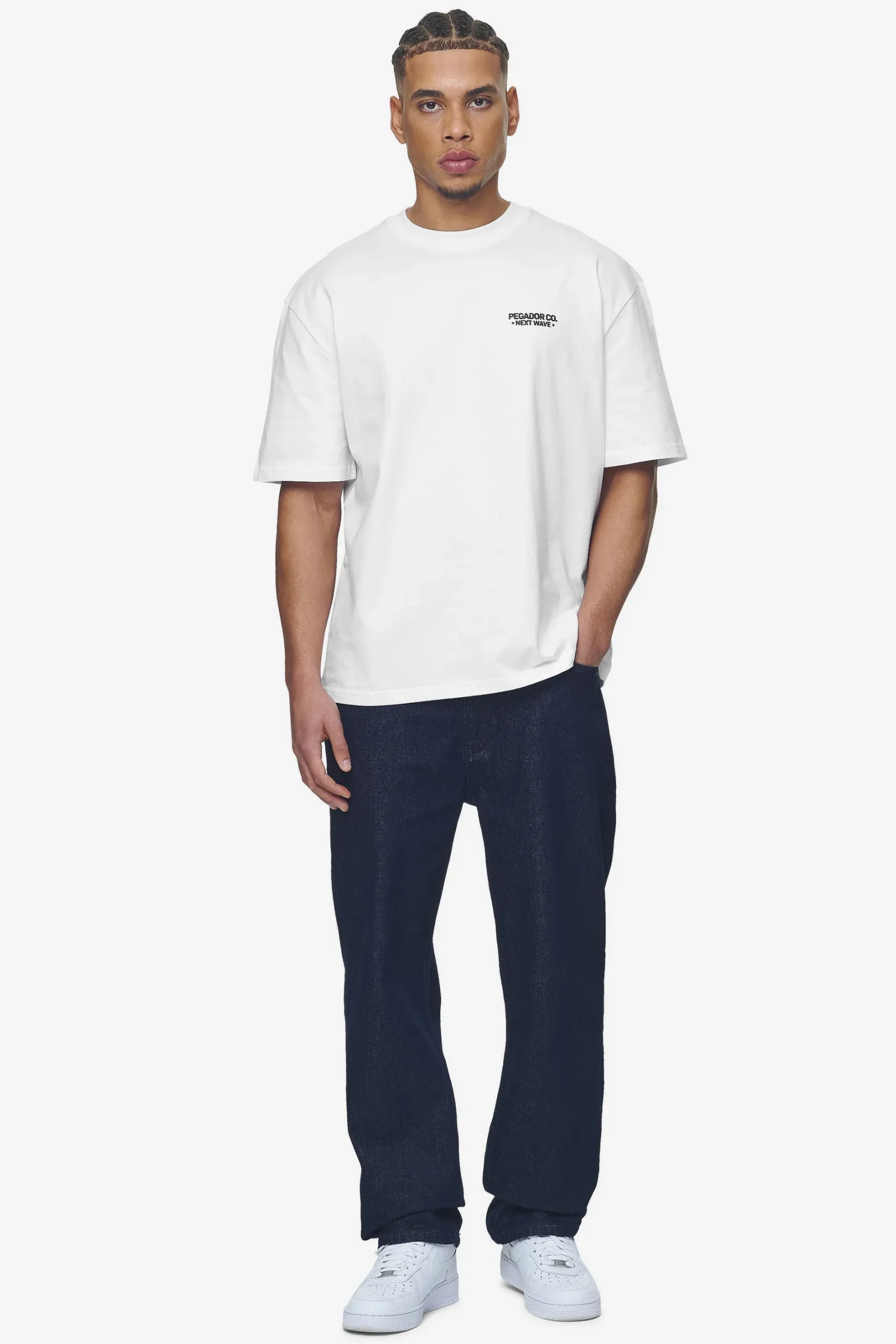 Pegador Raston Baggy Jeans Dark Blue