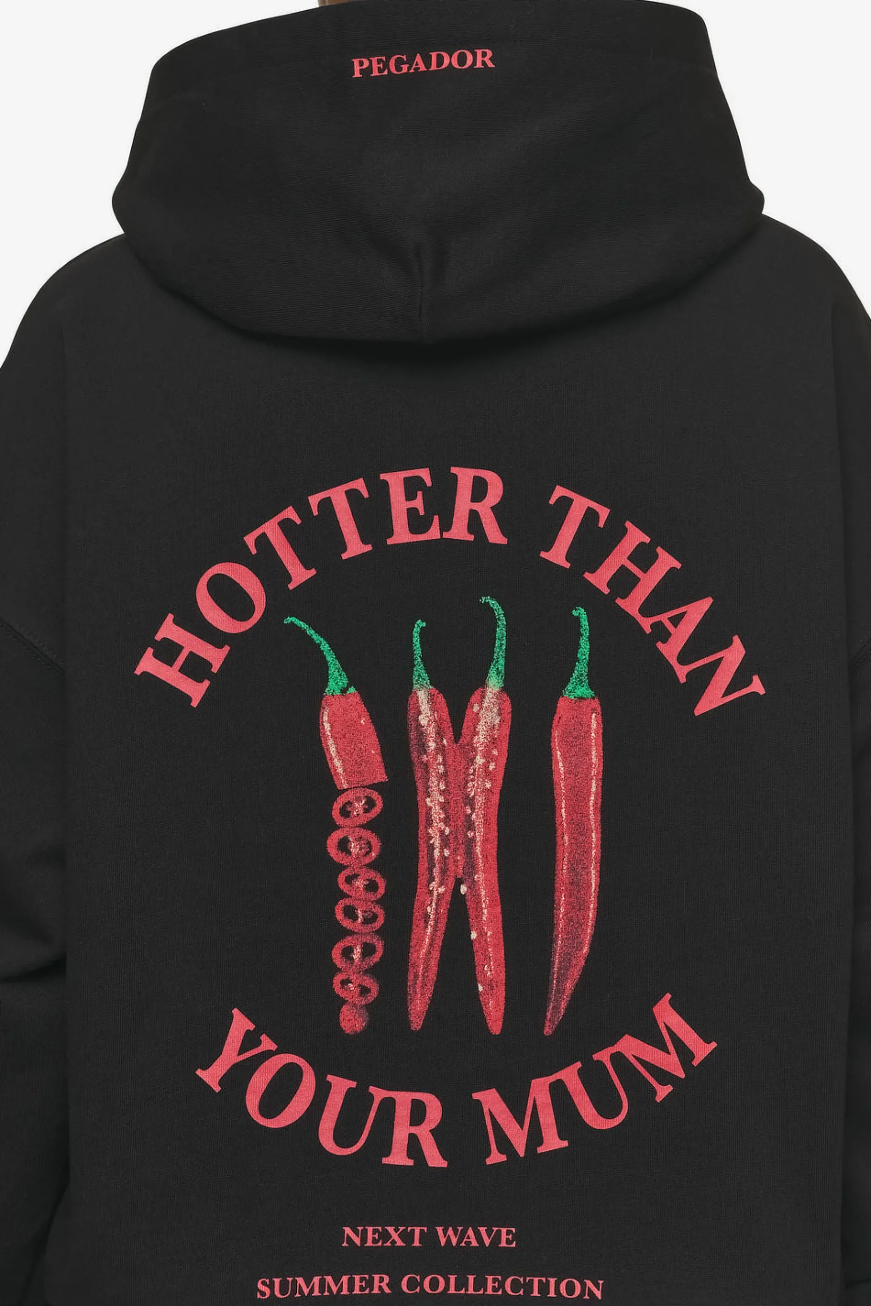 Pegador Reyna Oversized Hoodie Black