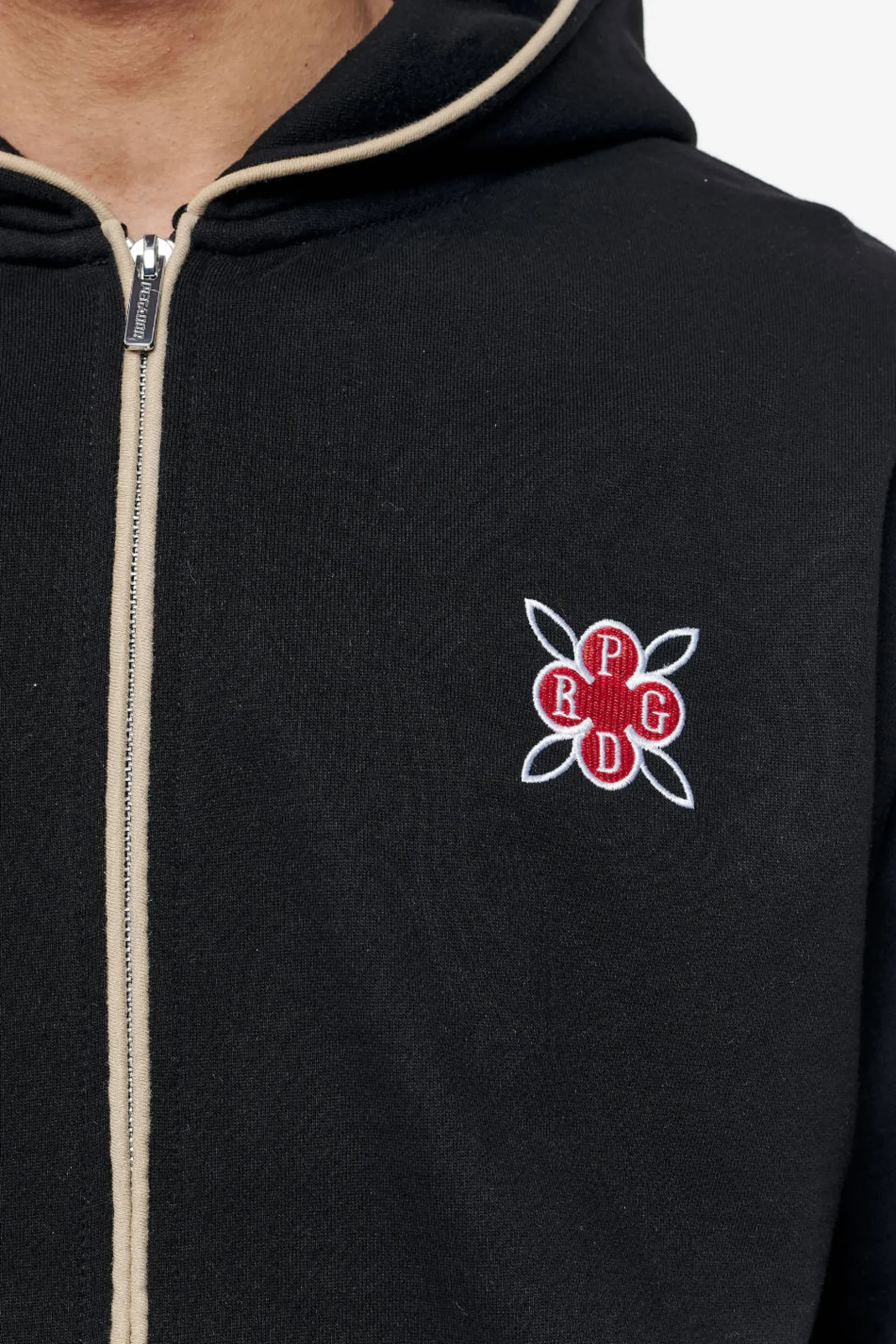 Pegador Riggs Oversized Sweat Jacket Black
