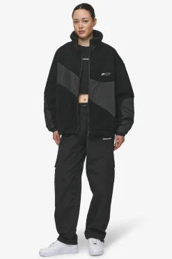 Pegador Risa Teddy Fabric Mix Jacket