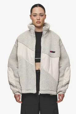 Pegador Risa Teddy Fabric Mix Jacket