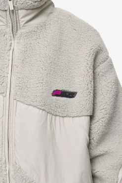 Pegador Risa Teddy Fabric Mix Jacket