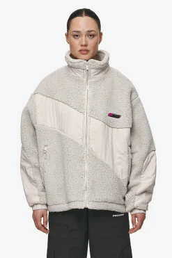 Pegador Risa Teddy Fabric Mix Jacket
