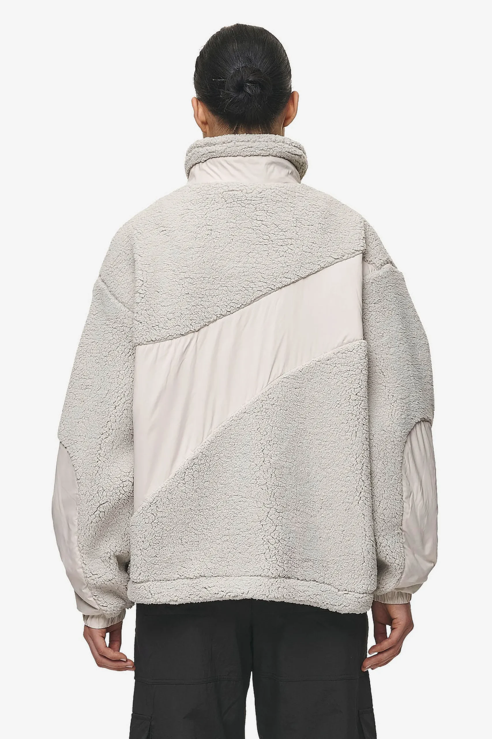 Pegador Risa Teddy Fabric Mix Jacket