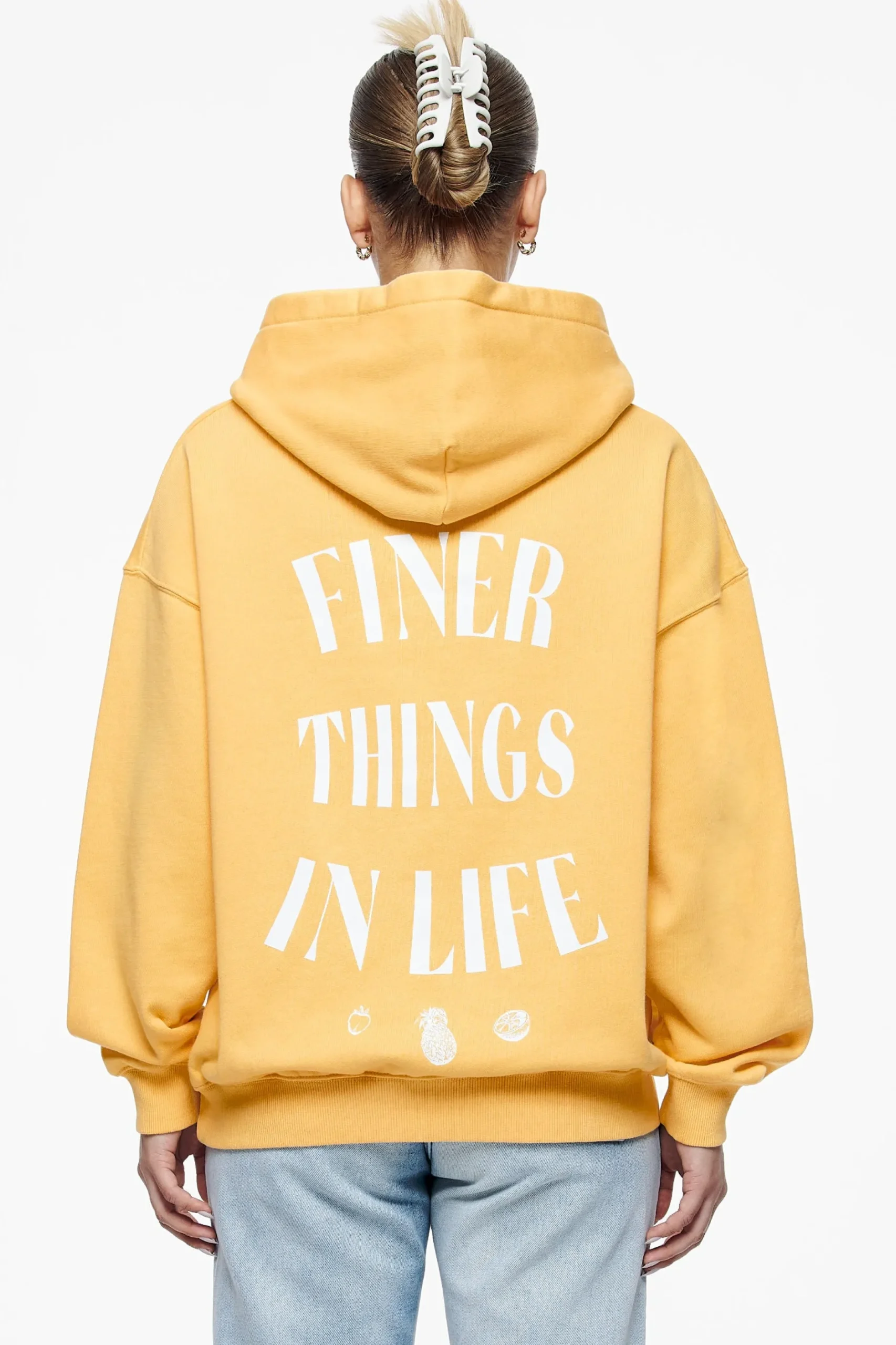 Pegador Roma Oversized Hoodie Vintage Washed Golden Sun