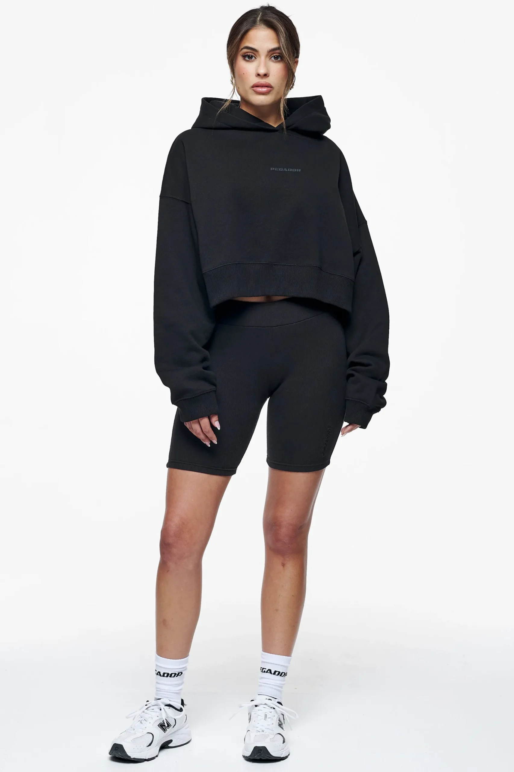 Pegador Salita Oversized Cropped Hoodie