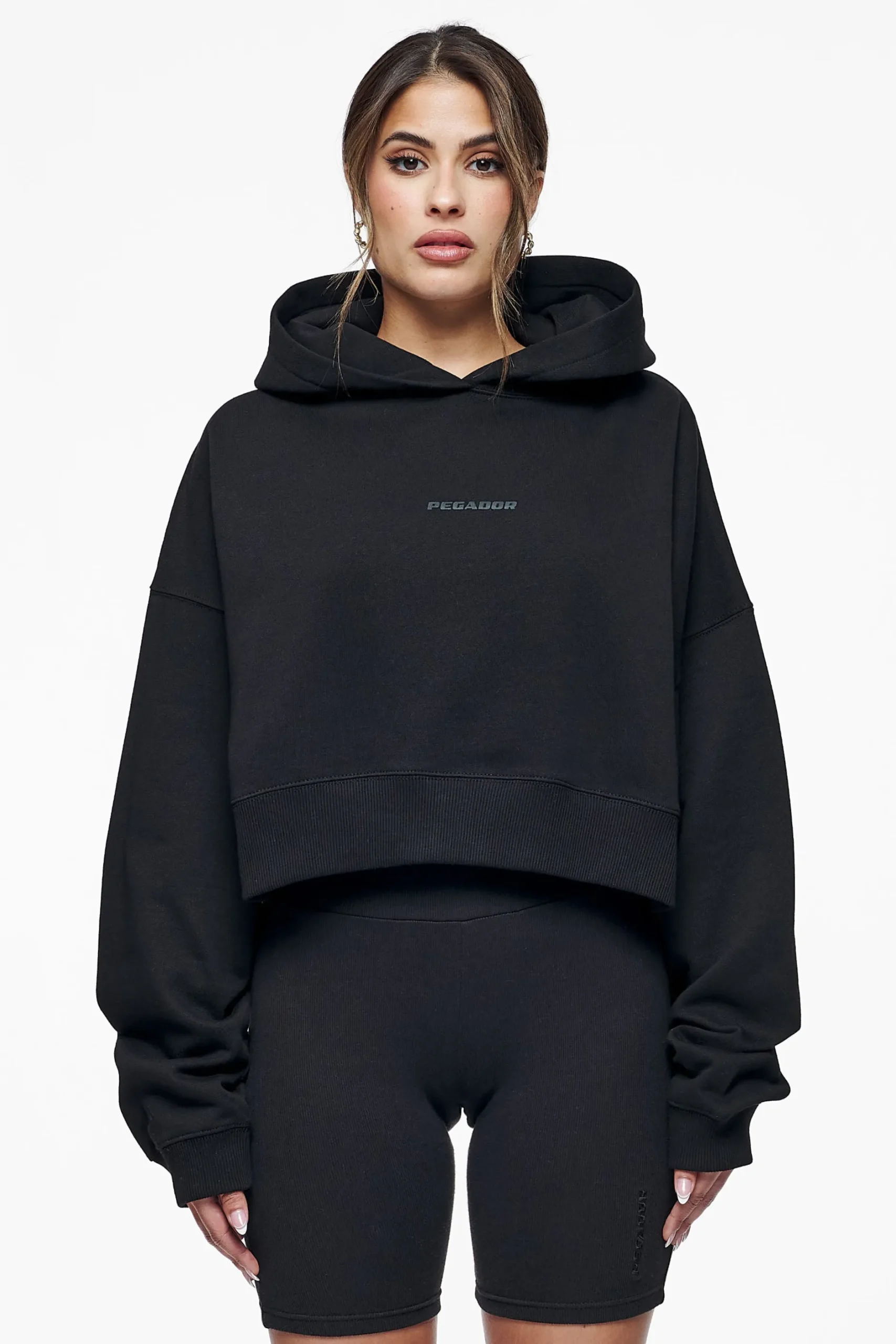Pegador Salita Oversized Cropped Hoodie