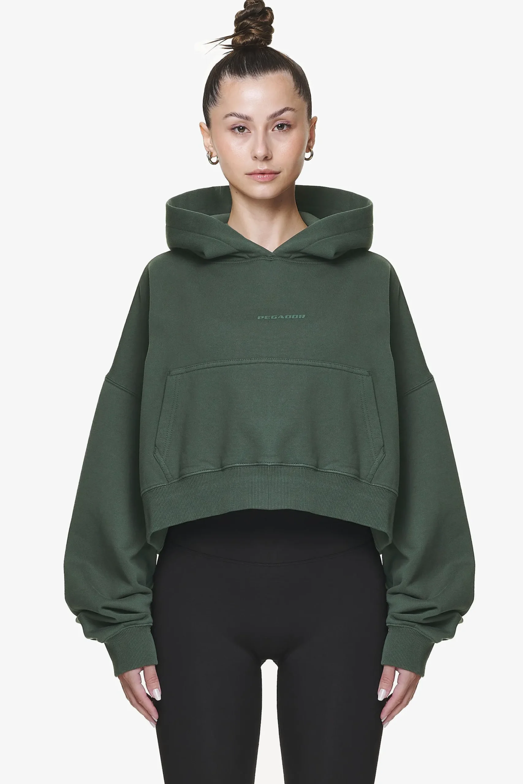 Pegador Salita Oversized Cropped Hoodie