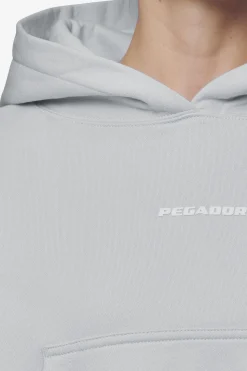Pegador Salita Oversized Cropped Hoodie White Gum