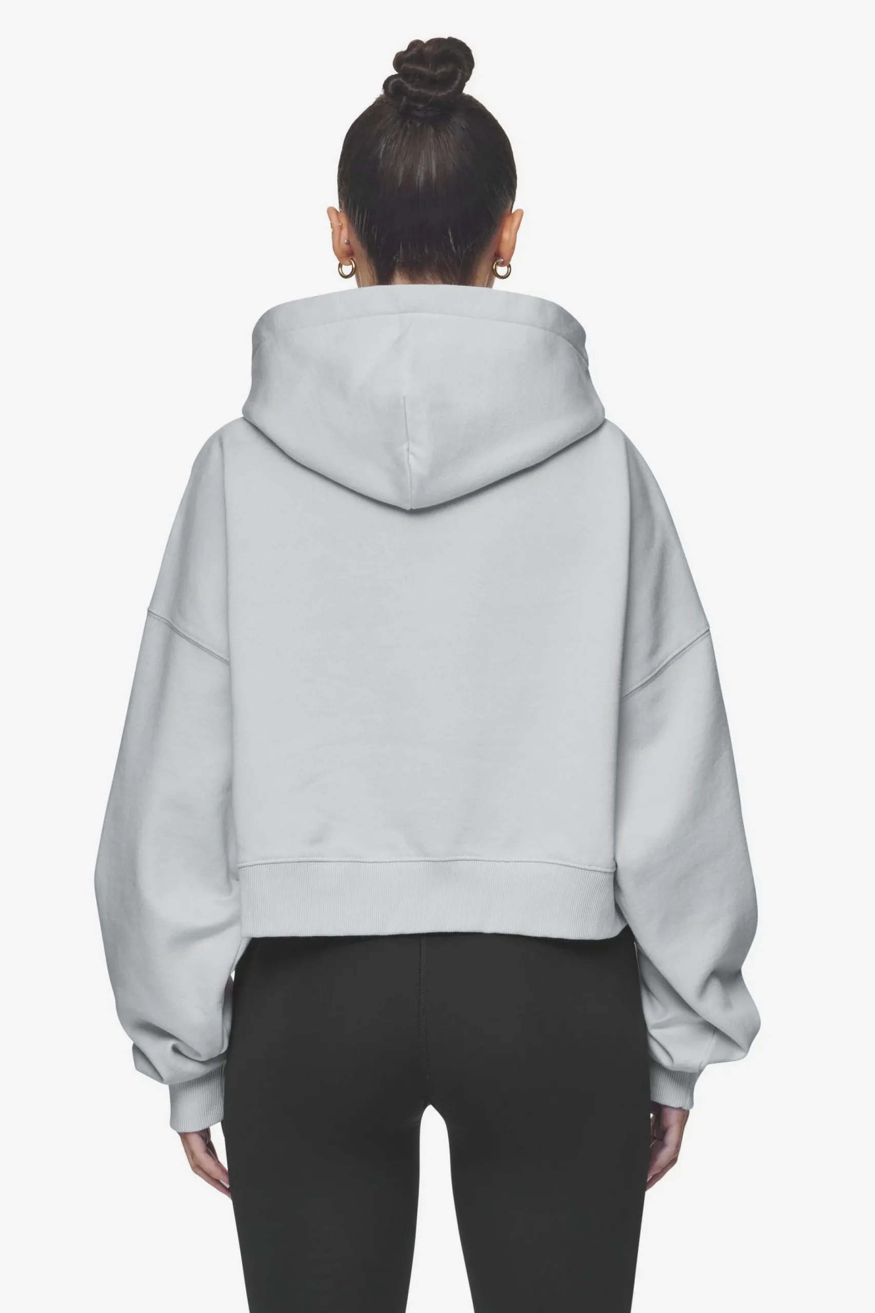 Pegador Salita Oversized Cropped Hoodie White Gum