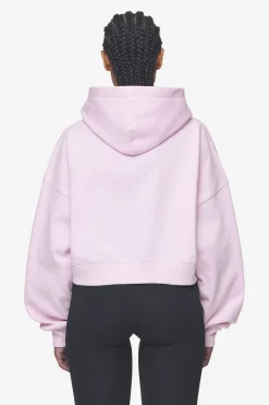 Pegador Salita Oversized Cropped Hoodie White Gum