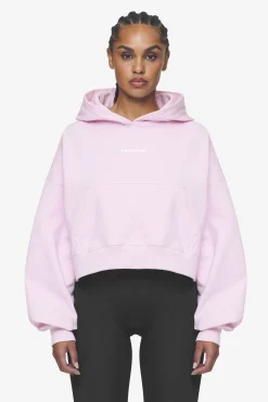 Pegador Salita Oversized Cropped Hoodie White Gum