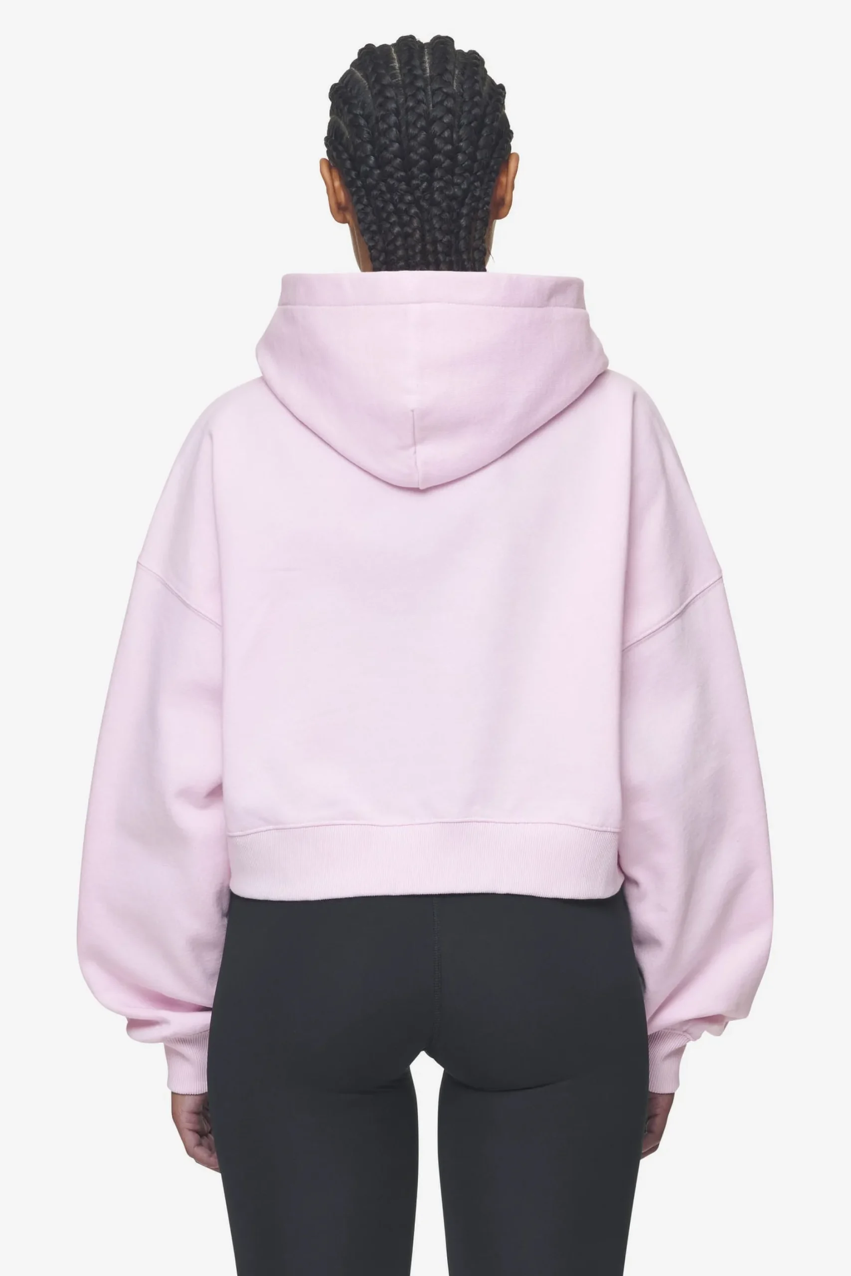 Pegador Salita Oversized Cropped Hoodie White Gum