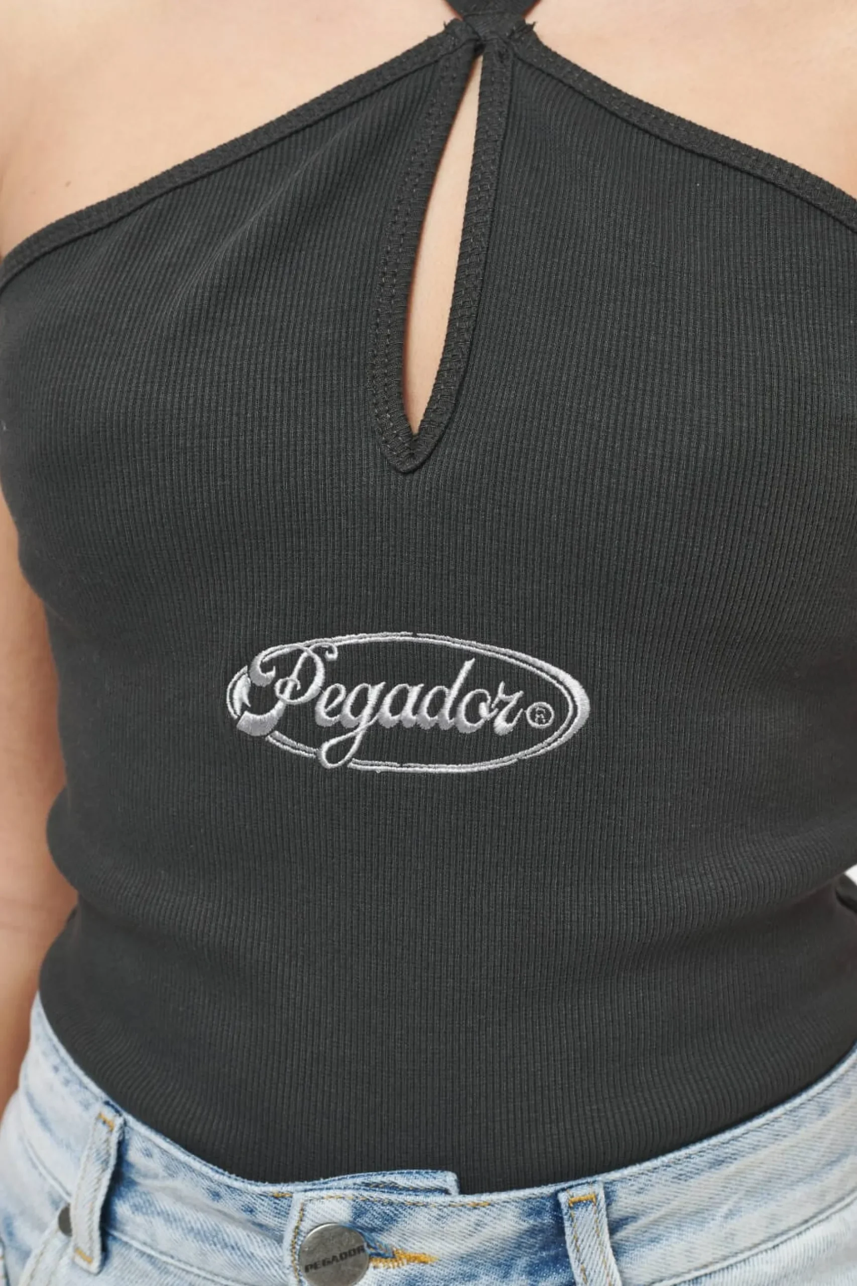 Pegador Santos Rib Neckholder Bodysuit