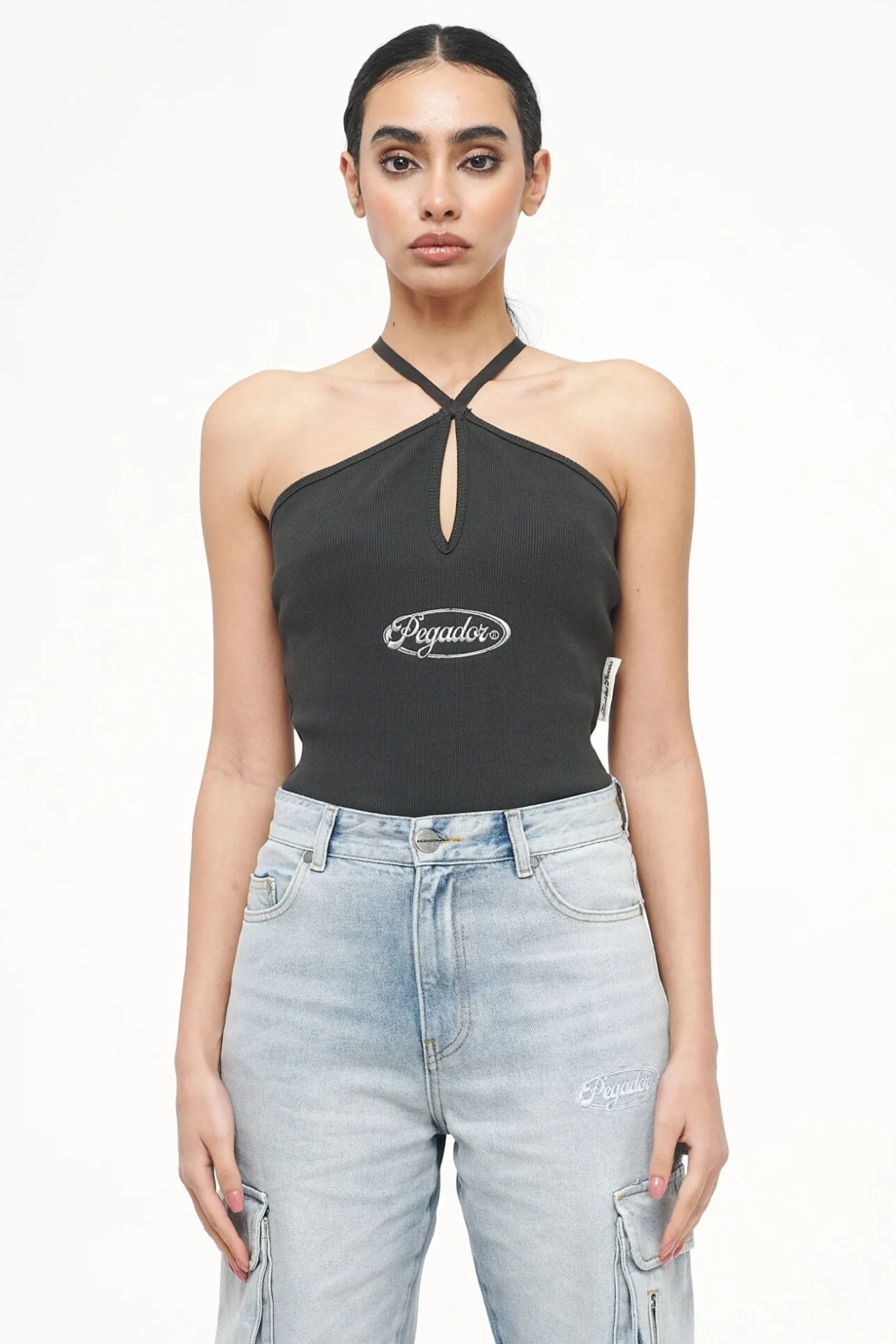 Pegador Santos Rib Neckholder Bodysuit