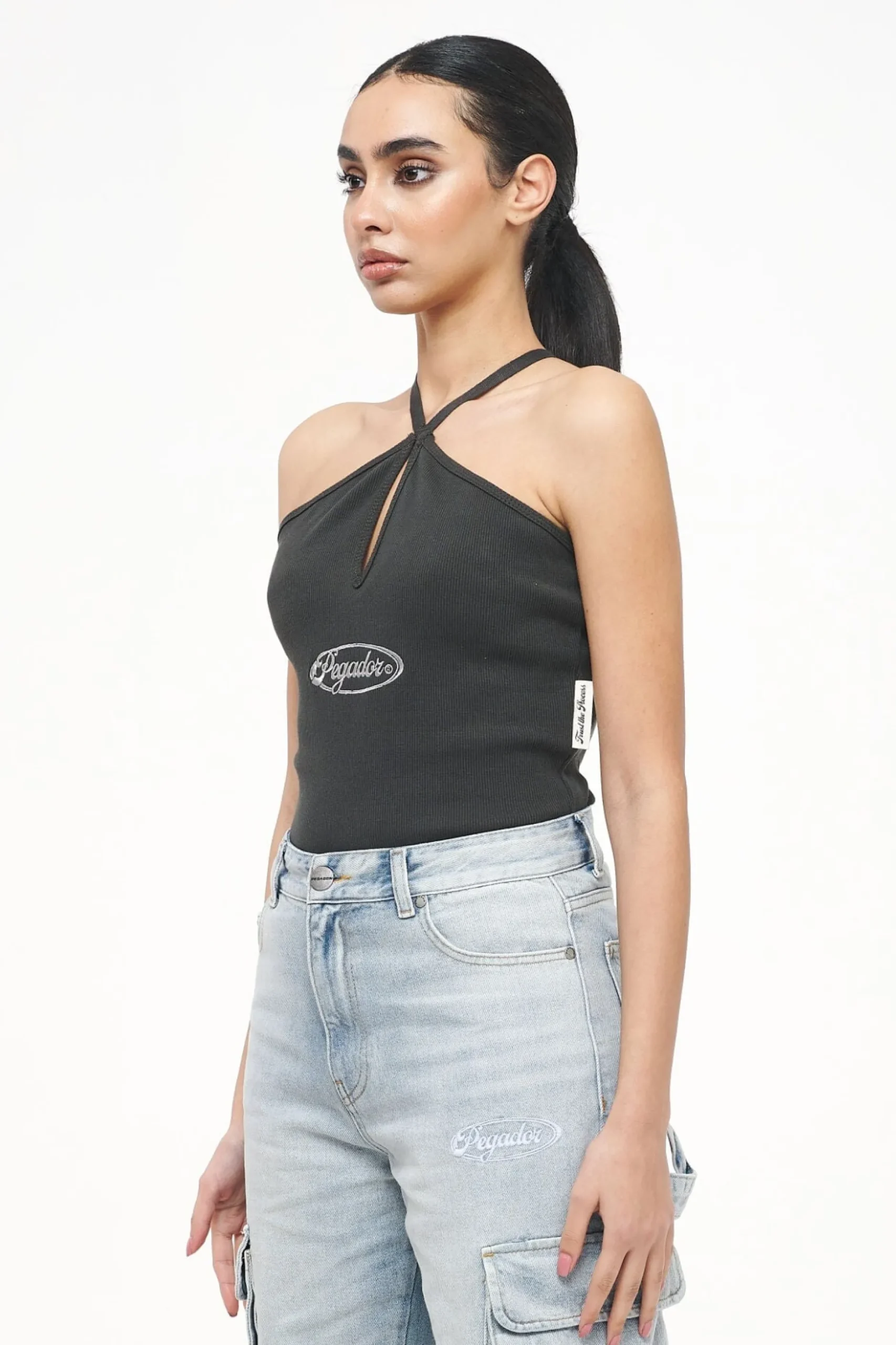 Pegador Santos Rib Neckholder Bodysuit
