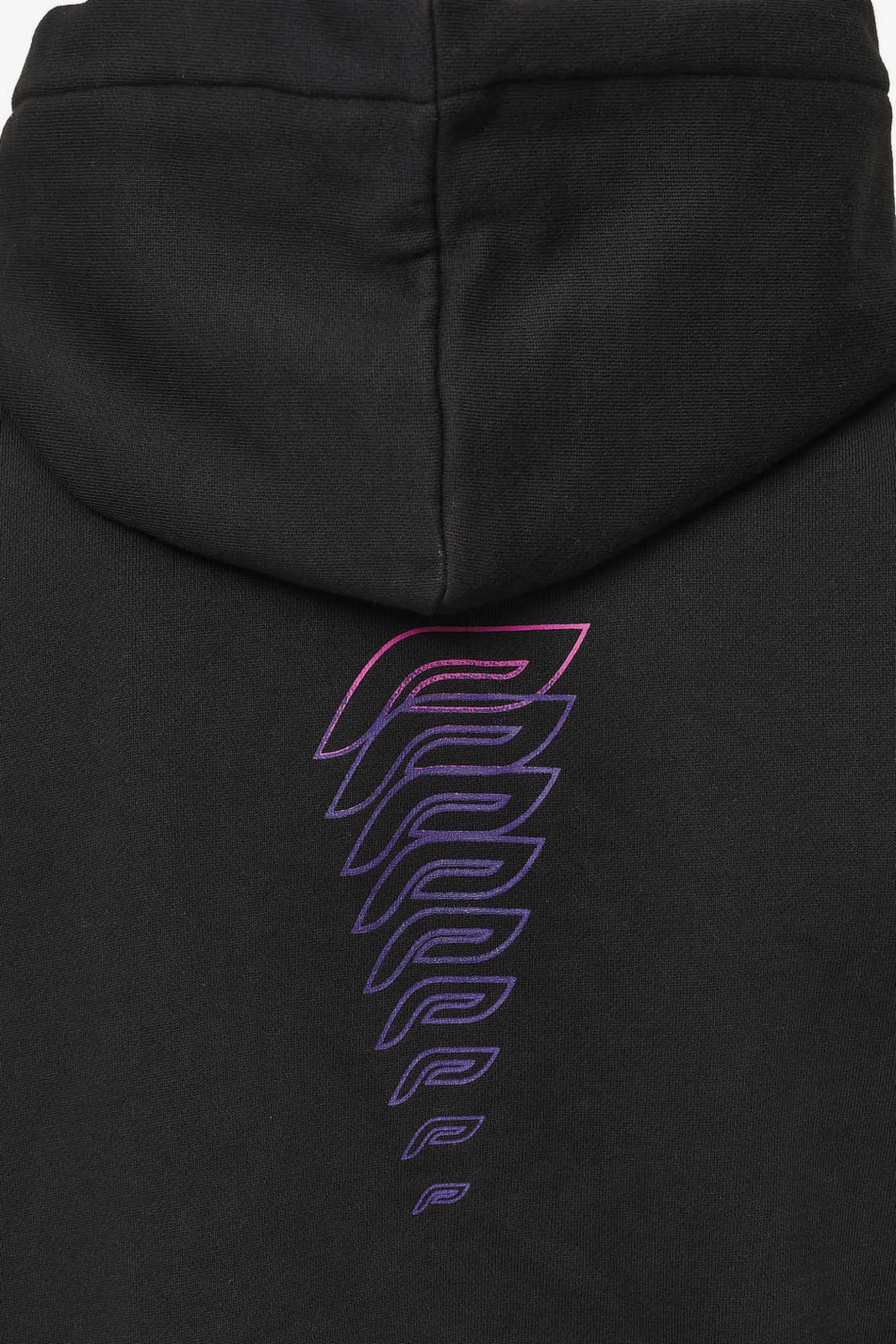 Pegador Saxon Oversized Sweat Jacket Washed Black
