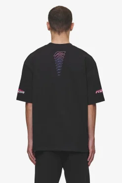 Pegador Saxon Oversized Tee Washed Black