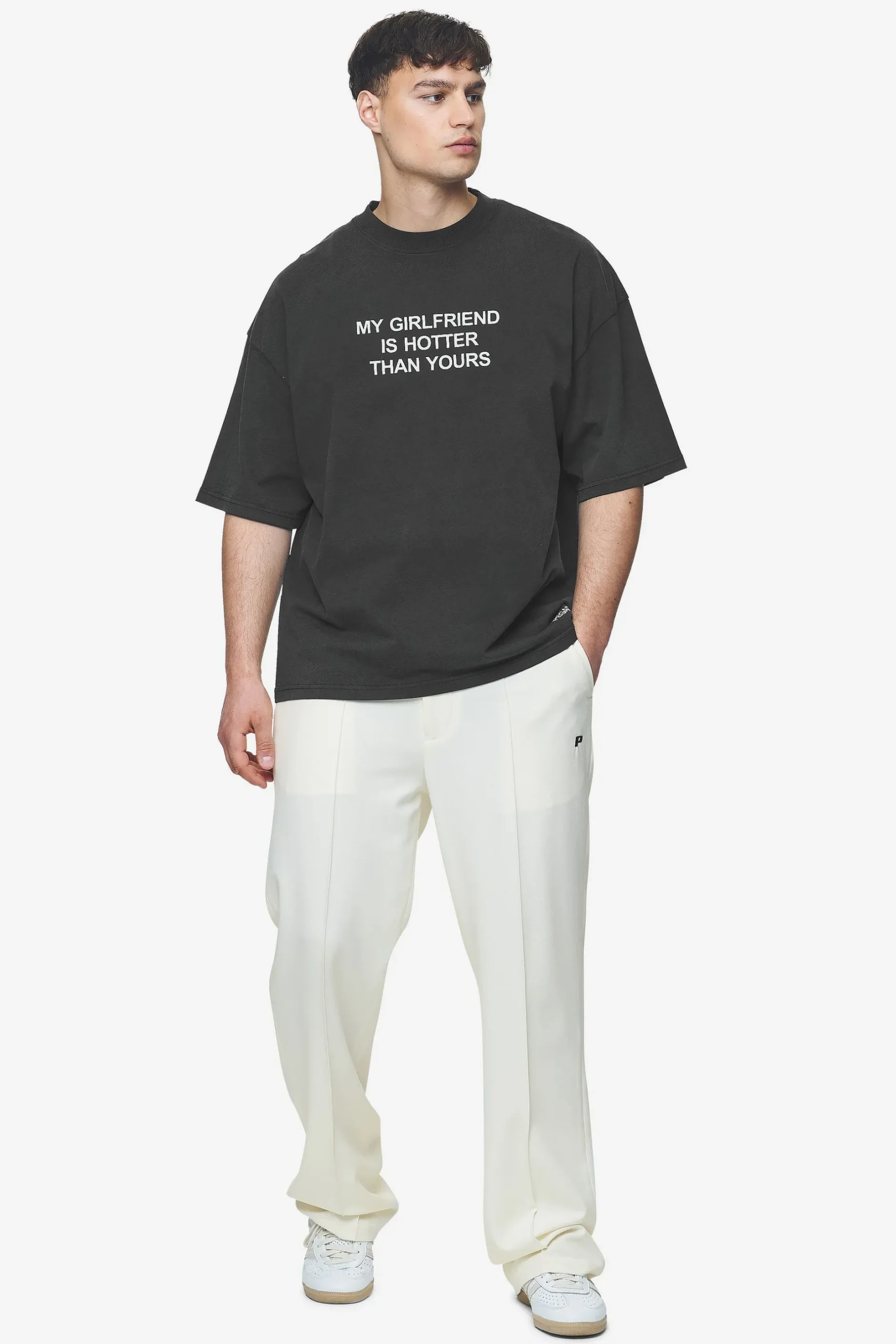 Pegador Serrano Wide Suit Pants Salty Cream