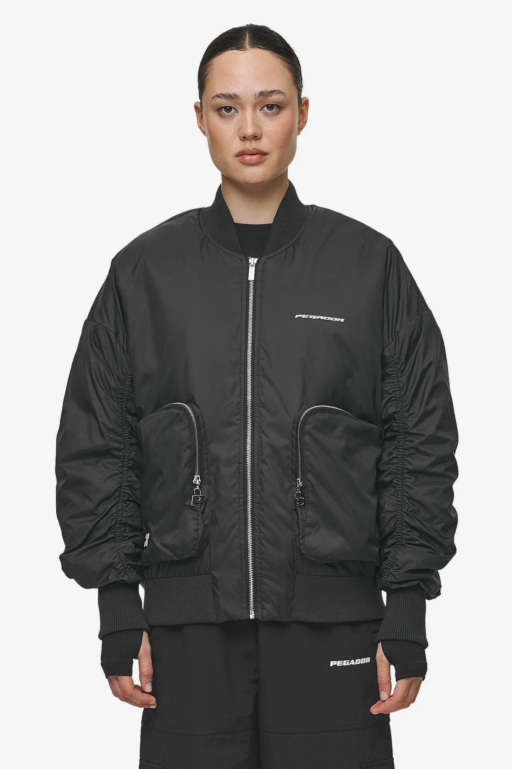 Pegador Shila Oversized Bomberjacket Black