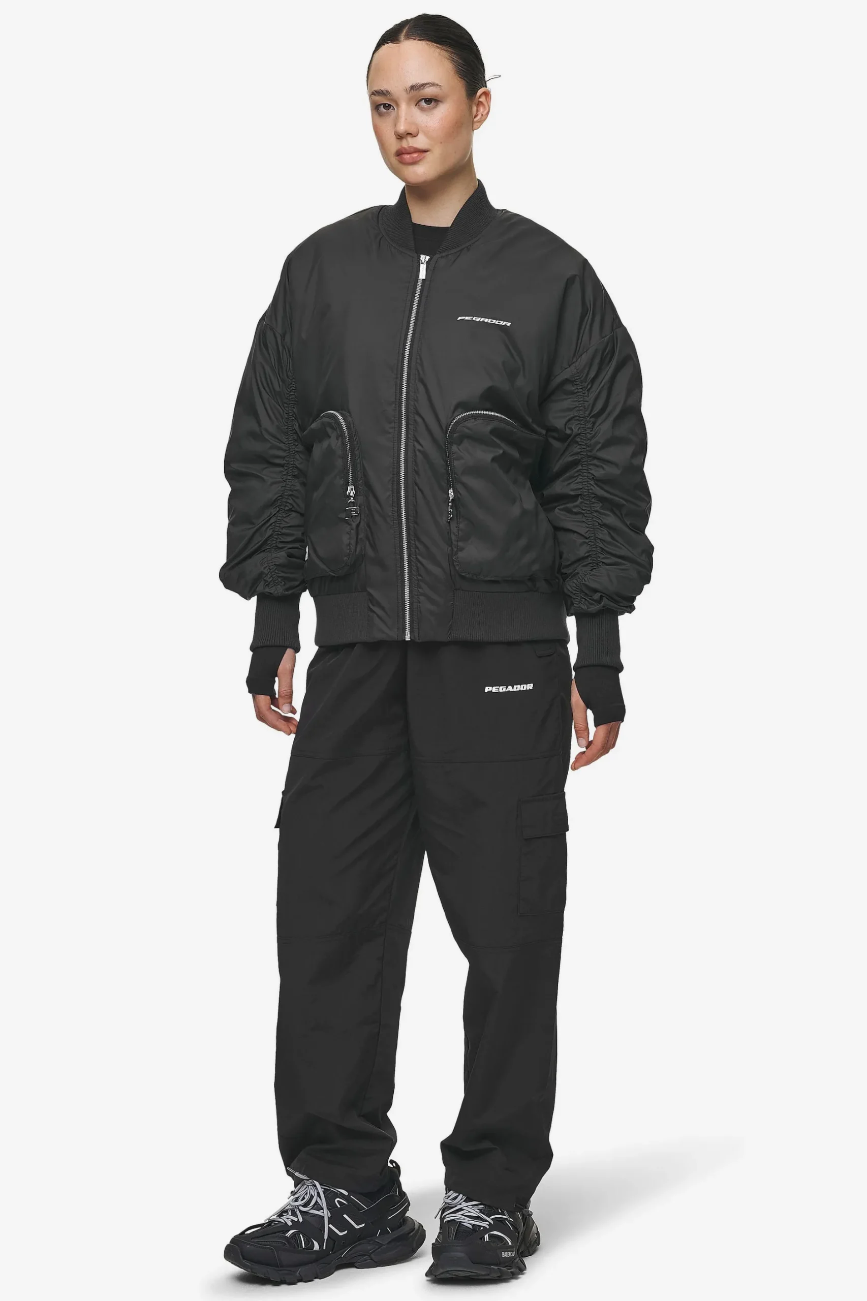 Pegador Shila Oversized Bomberjacket Black