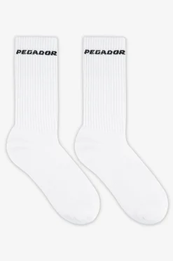 Pegador Side Logo Socks Black