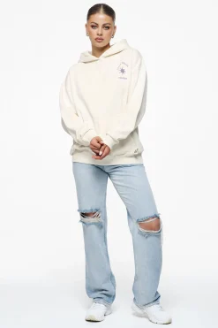 Pegador Siena Oversized Hoodie Vintage Washed Unbleached