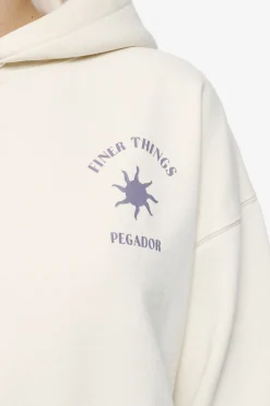Pegador Siena Oversized Hoodie Vintage Washed Unbleached