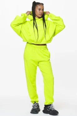 Pegador Skei Logo Oversized Cropped Hoodie
