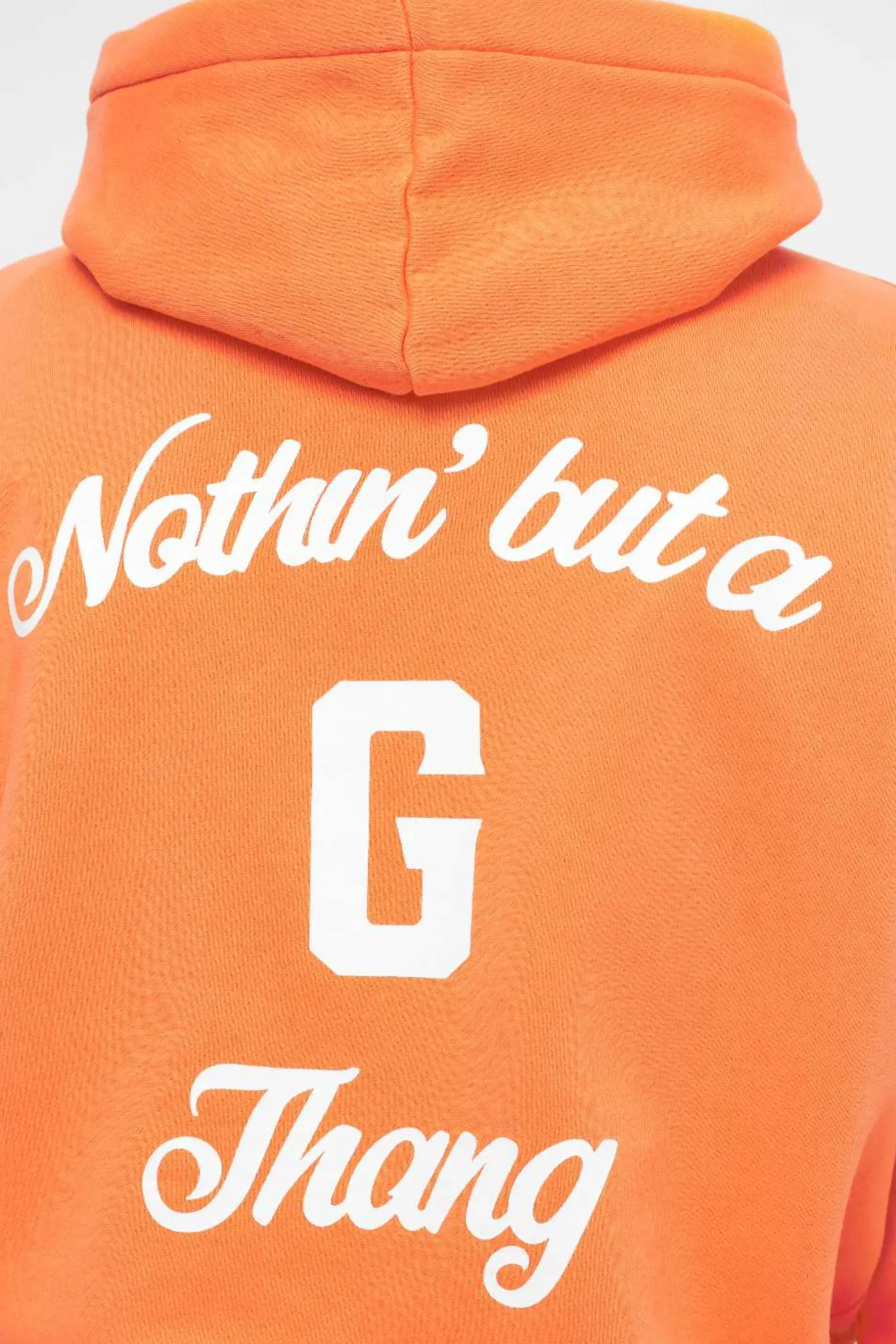 Pegador Skena Oversized Hoodie Vintage Washed Sunrise Orange