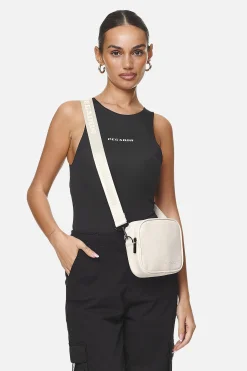 Pegador Skibo Logo Faux Leather Shoulder Strap Bag
