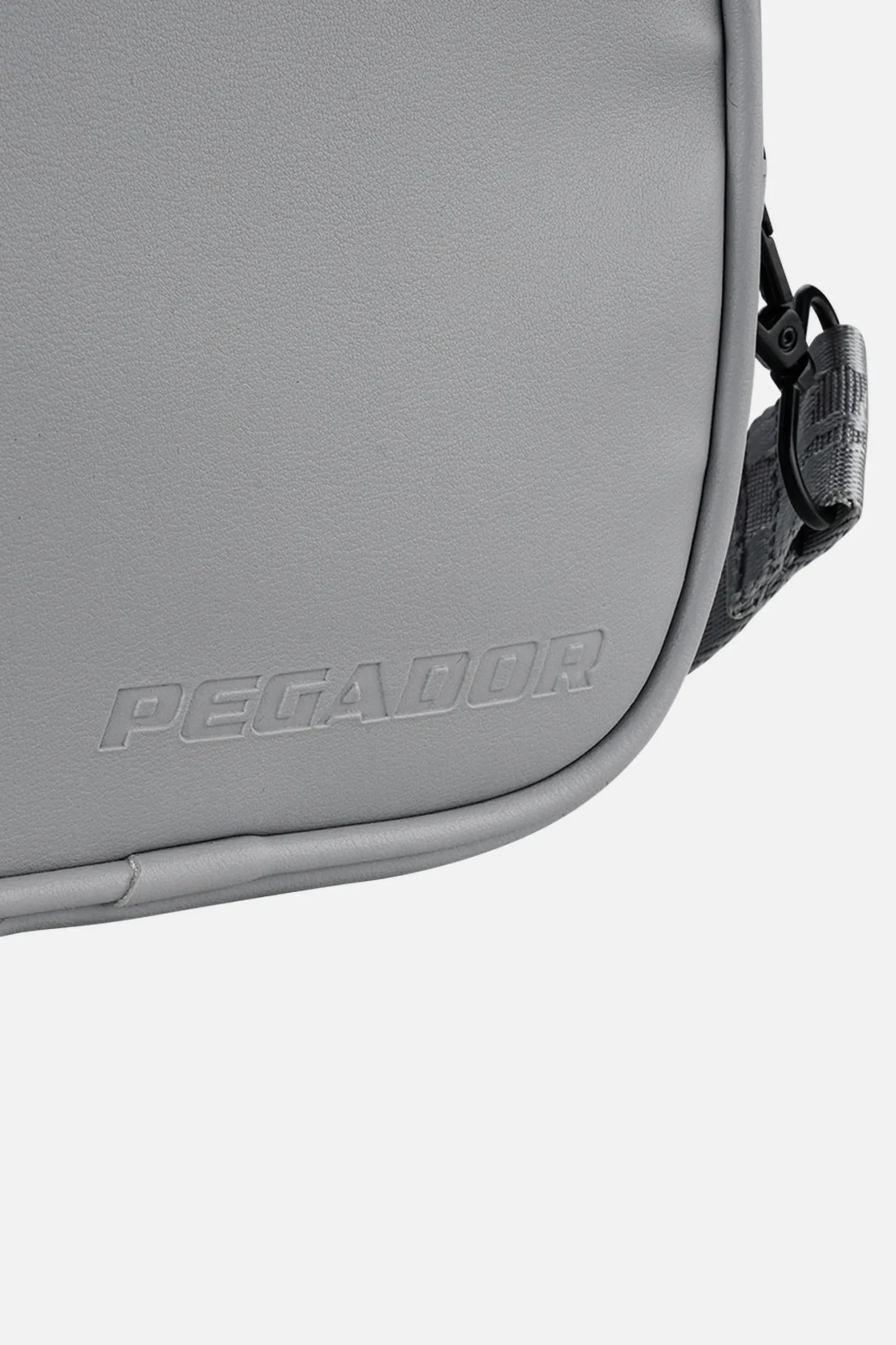 Pegador Skibo Logo Faux Leather Shoulder Strap Bag