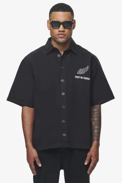 Pegador Skyler Denim Shirt Black Ink