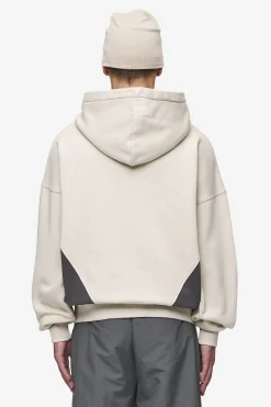 Pegador Slick Boxy Hoodie Washed Light Beige